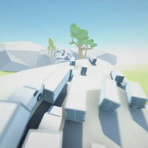 Cluster Rush - UNBLOCKED GAMES G+