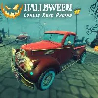 Halloween Lonely Road Racing - UNBLOCKED GAMES G+