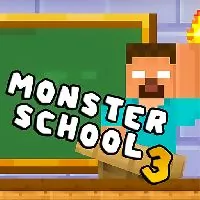 Monster School Challenge 3 - UNBLOCKED GAMES G+