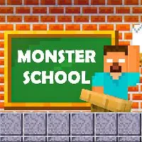 Monster School Challenges - UNBLOCKED GAMES G+