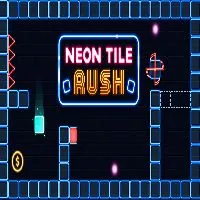 Neon Tile Rush - UNBLOCKED GAMES G+