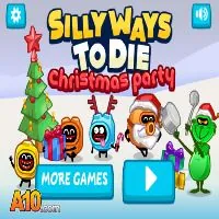 Silly Ways To Die Christmas Party - UNBLOCKED GAMES G+