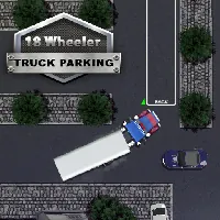 18 Wheeler Truck Parking - UNBLOCKED GAMES G+