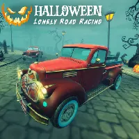 Halloween Lonely Road Racing - UNBLOCKED GAMES G+