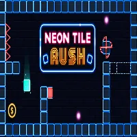 Neon Tile Rush - UNBLOCKED GAMES G+