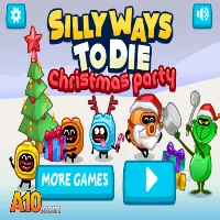 Silly Ways To Die Christmas Party - UNBLOCKED GAMES G+